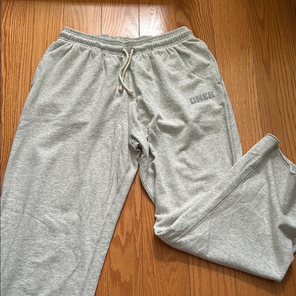 NWOT Oner Active Raw Lounge Wide Leg Joggers
